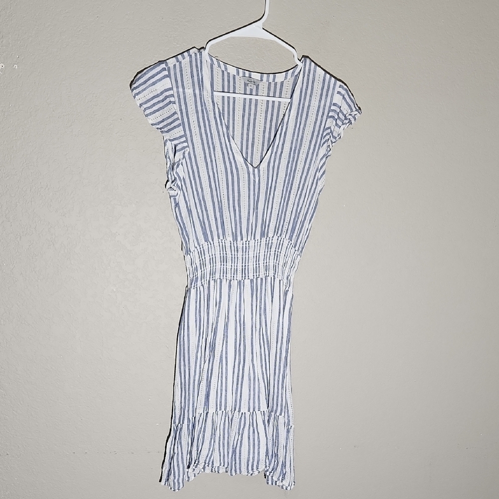 Rails Dress Medium Blue White